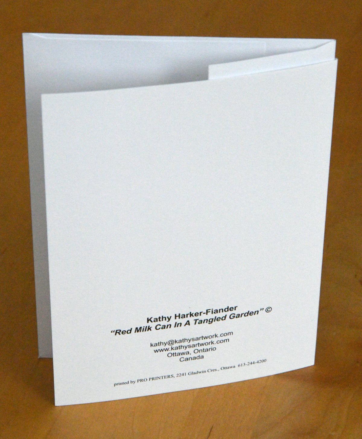 F11 "Red Milk Can in a Tangled Garden"