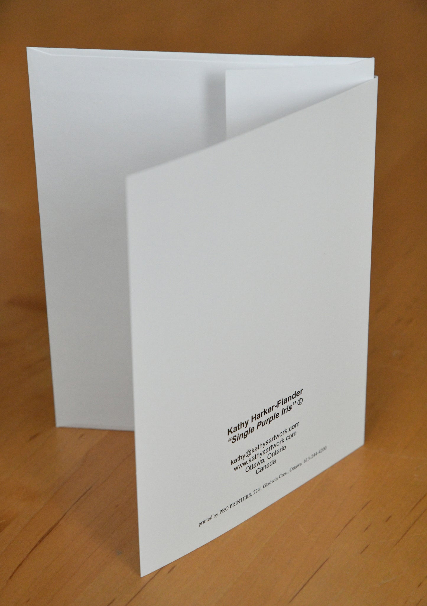 F01 "Single Purple Iris"