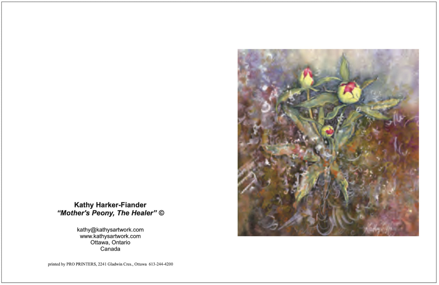 F39 Mother's Peony, The Healer