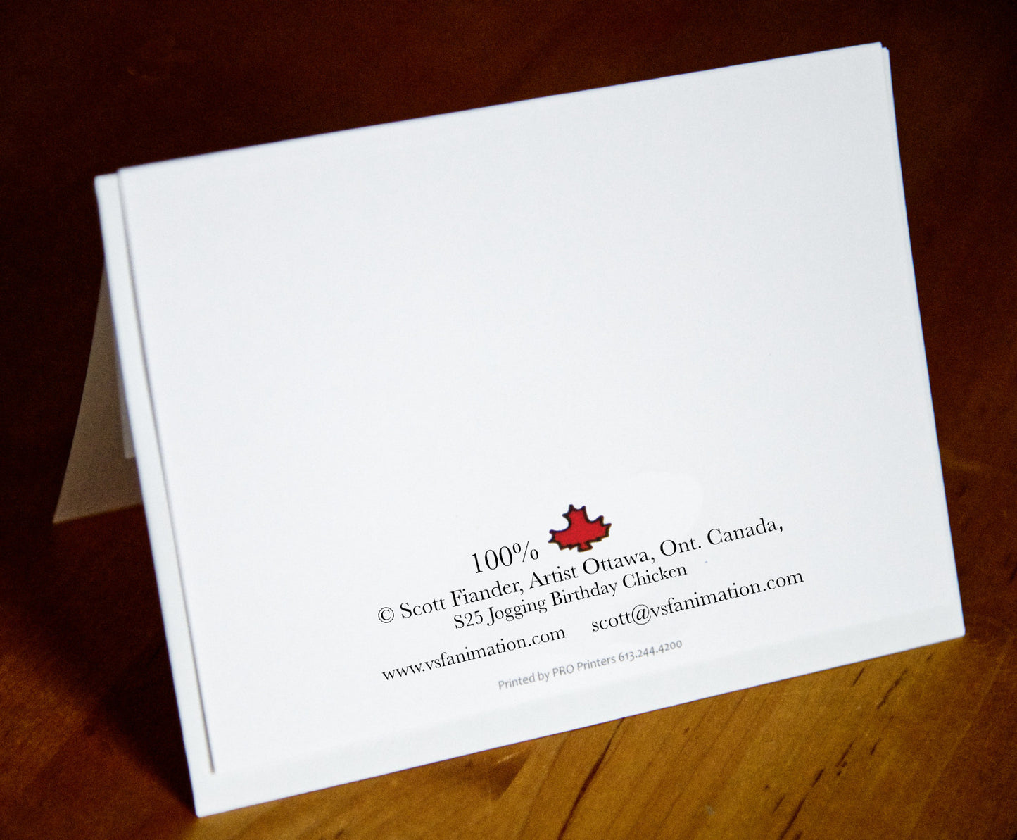 S25 Jogging Birthday Chicken