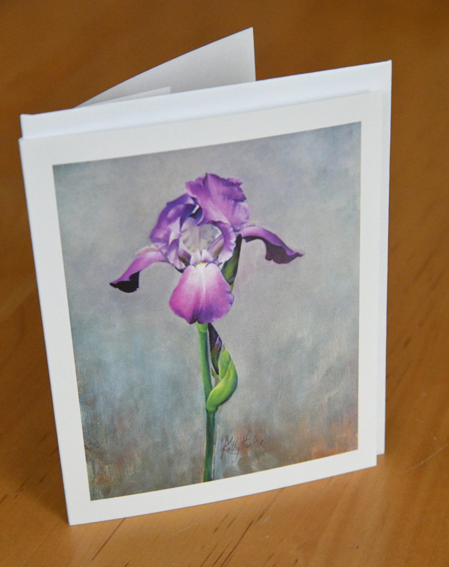 F01 "Single Purple Iris"
