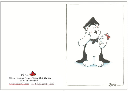 S13 Graduation Bear